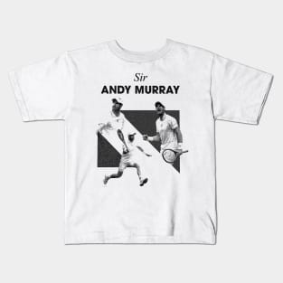 Andy Murray(British tennis player) Kids T-Shirt